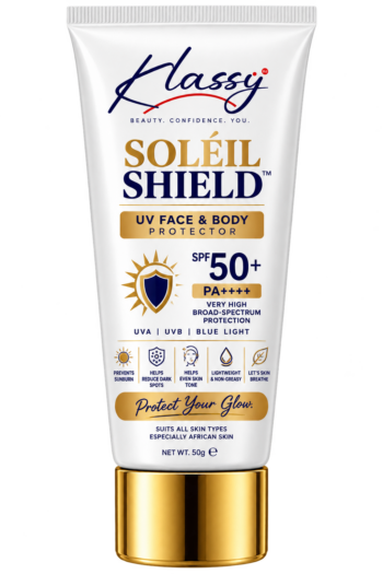KLASSY SOLÉIL SHIELD™ - UV FACE & BODY PROTECTOR